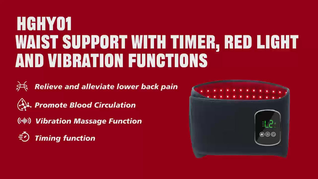 Cinturón Vibratorio Para Terapia con luz