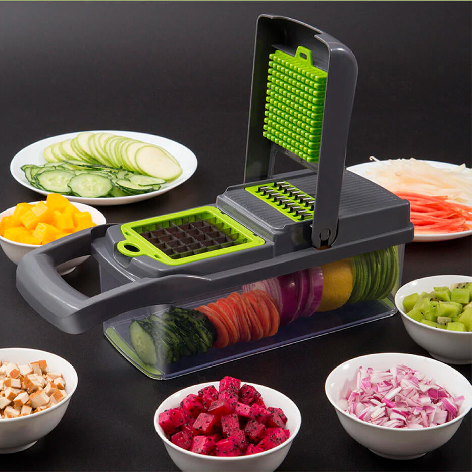 Cortador multifunción de Verduras 16 en 1 Mandolina de Cocina Profesional