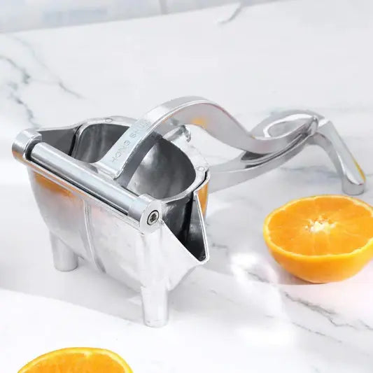 Exprimidor Manual de Limones en Acero Inoxidable