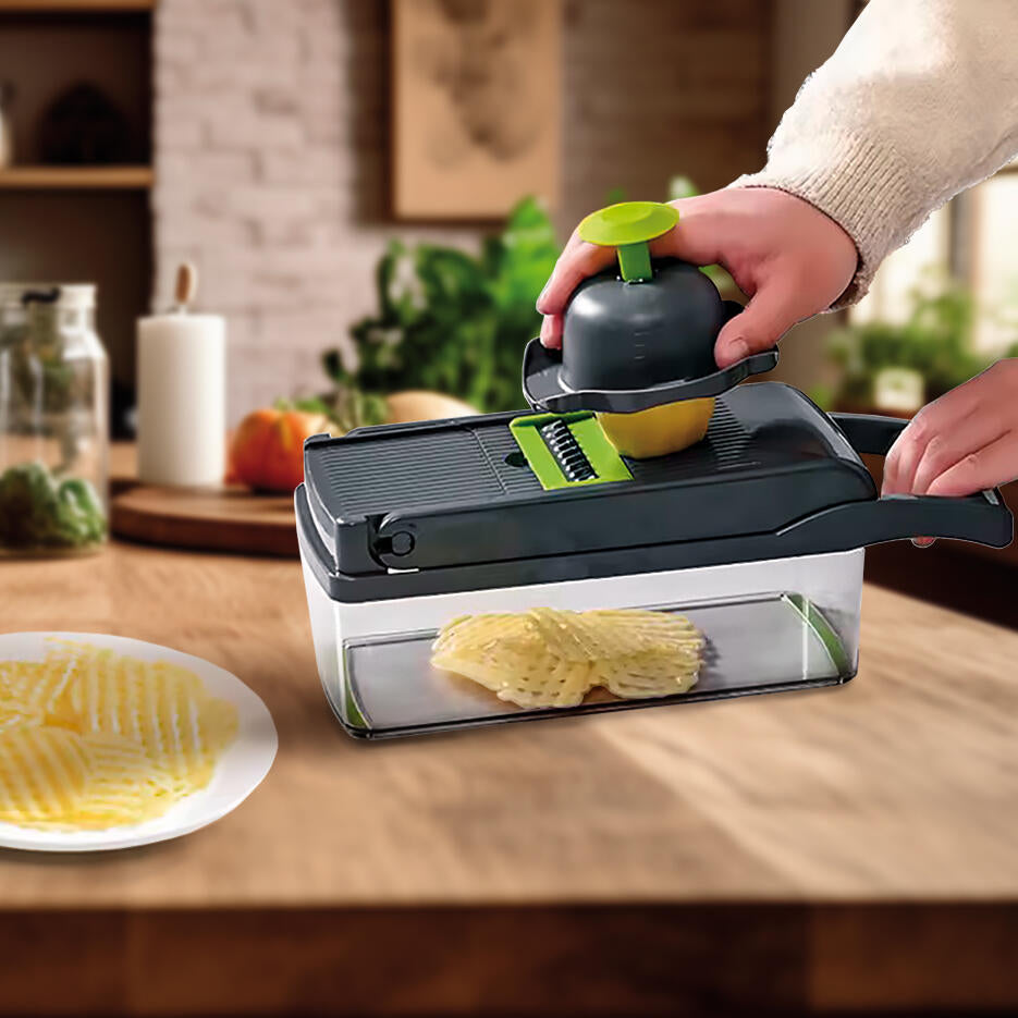 Cortador multifunción de Verduras 16 en 1 Mandolina de Cocina Profesional